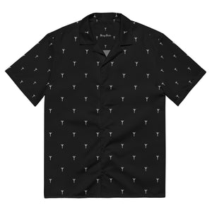 Algiz Rune • Black Button Up Shirt