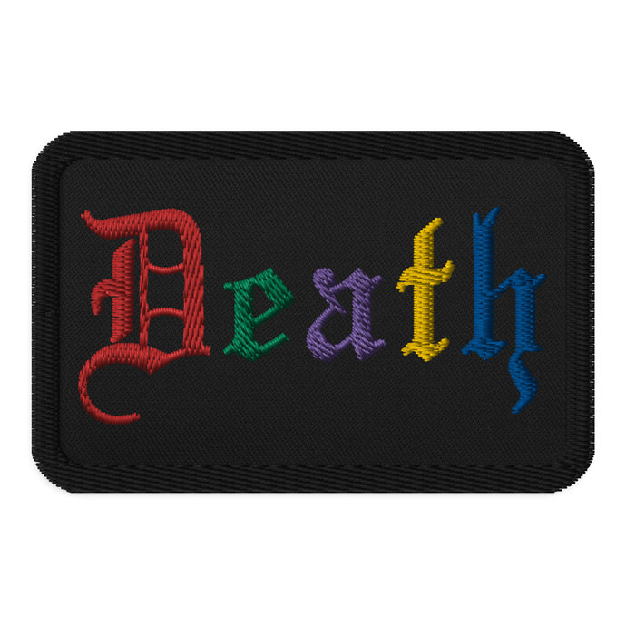 Death - Embroidered Patch