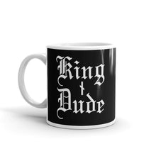 King Dude Black Logo • Ceramic Mug