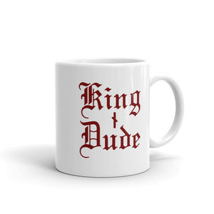 King Dude Logo • Ceramic Mug