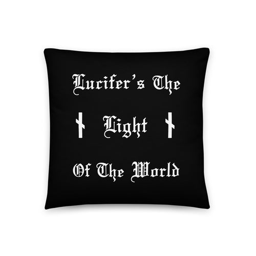 Lucifer's The Light Of The World • Throw Pillow