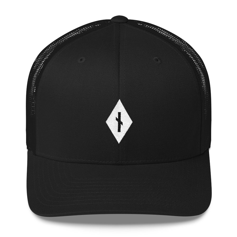 Diamond Nauthiz Rune • Trucker Style Hat